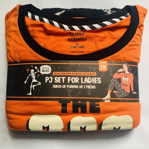 Pigiama donna halloween boo - 2x,
