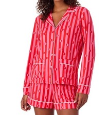 Pigiama rosa a righe 2 pezzi