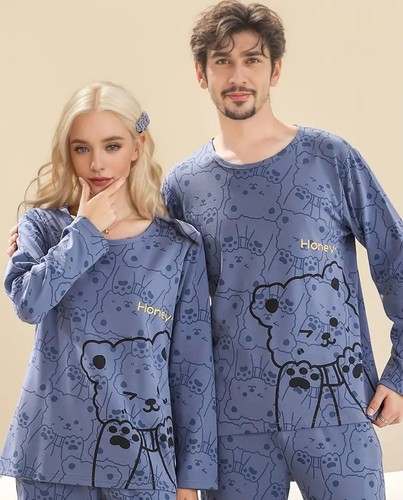 Set pigiama casual coppia - pigiama,