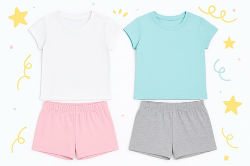 Paia pigiami bambina mix - 2,
